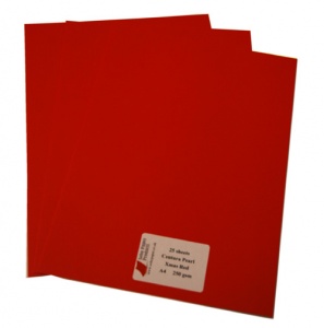 Centura Pearl  Card 310gsm - Xmas Red